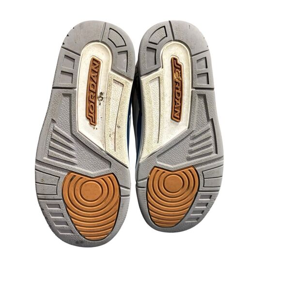 Little Kid's Jordan 3 Retro White/Midnight Navy (DM0966 140) - 12C - Picture 7 of 8